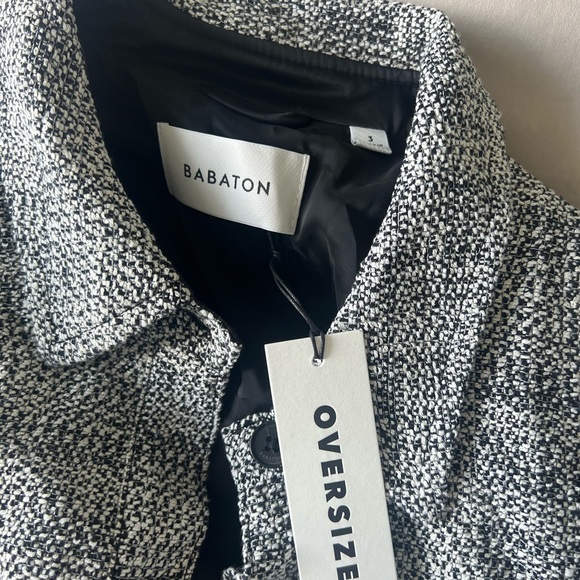❌sold BNWT babaton Joan Solange Shirt Jacket - oversized fit - Picture 6 of 7